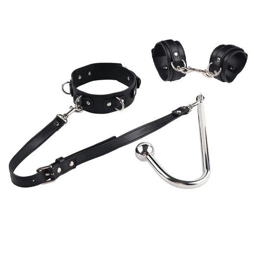 Anal Hooks with Cuffs Hook Collar Beaded and Elegant 5334 Anal 0914